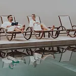 Panorama-im Bademantel Direkt In Alpentherme バート・ホーフガシュタイン