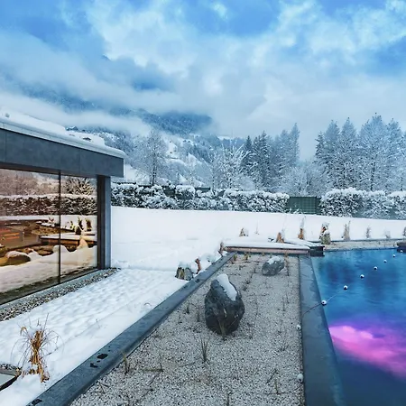 Panorama-im Bademantel Direkt In Alpentherme Lejlighed Bad Hofgastein